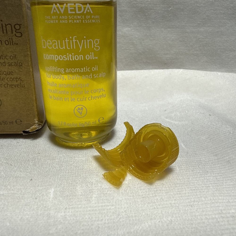 AVEDA Beautifying Composition Oil for Body, Bath, & Scalp 1.7 oz/ 50 ML READ - Picture 3 of 4